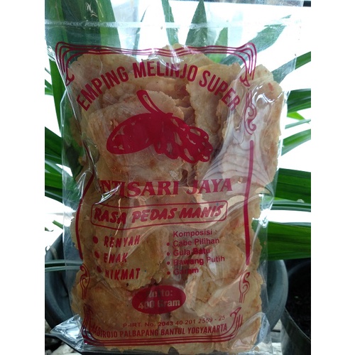 

Emping Melinjo Asli (Rasa Pedas Manis)