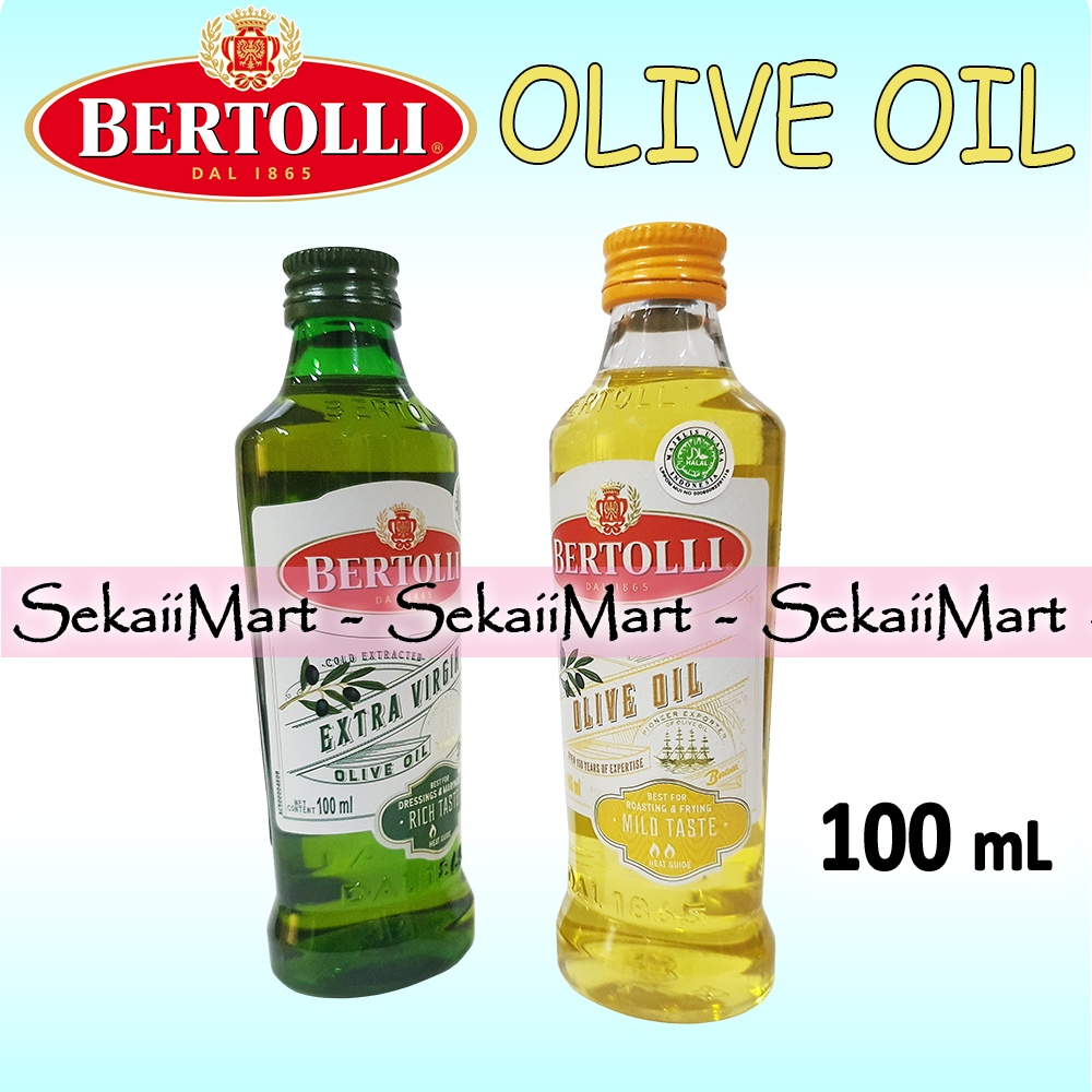 

BERTOLLI Classico / Extra Virgin Olive Oil 100ml - BERTOLI Minyak Zaitun Clasic / EVOO Botol Kecil