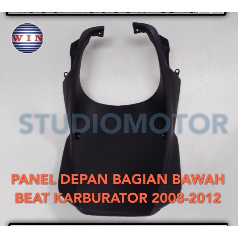 Cover Lumpur Paru-Paru Panel Depan Bagian Bawah Spoiler Beat Lama Karbu Carbu Karburator BeAT 2008 - 2012 Brand Win