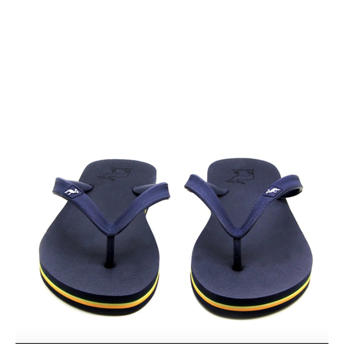 Sandal Panama Classic / Sendal Pria Biru Tua / Flipflop / Sendal Pantai M9