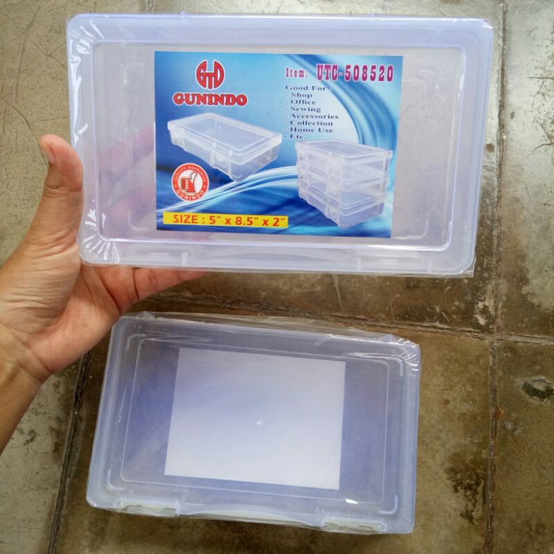Kotak Box Tanpa Sekat UTC 508520 Gunindo Utility Container UTC508520 Multibox Perkakas Aksesoris