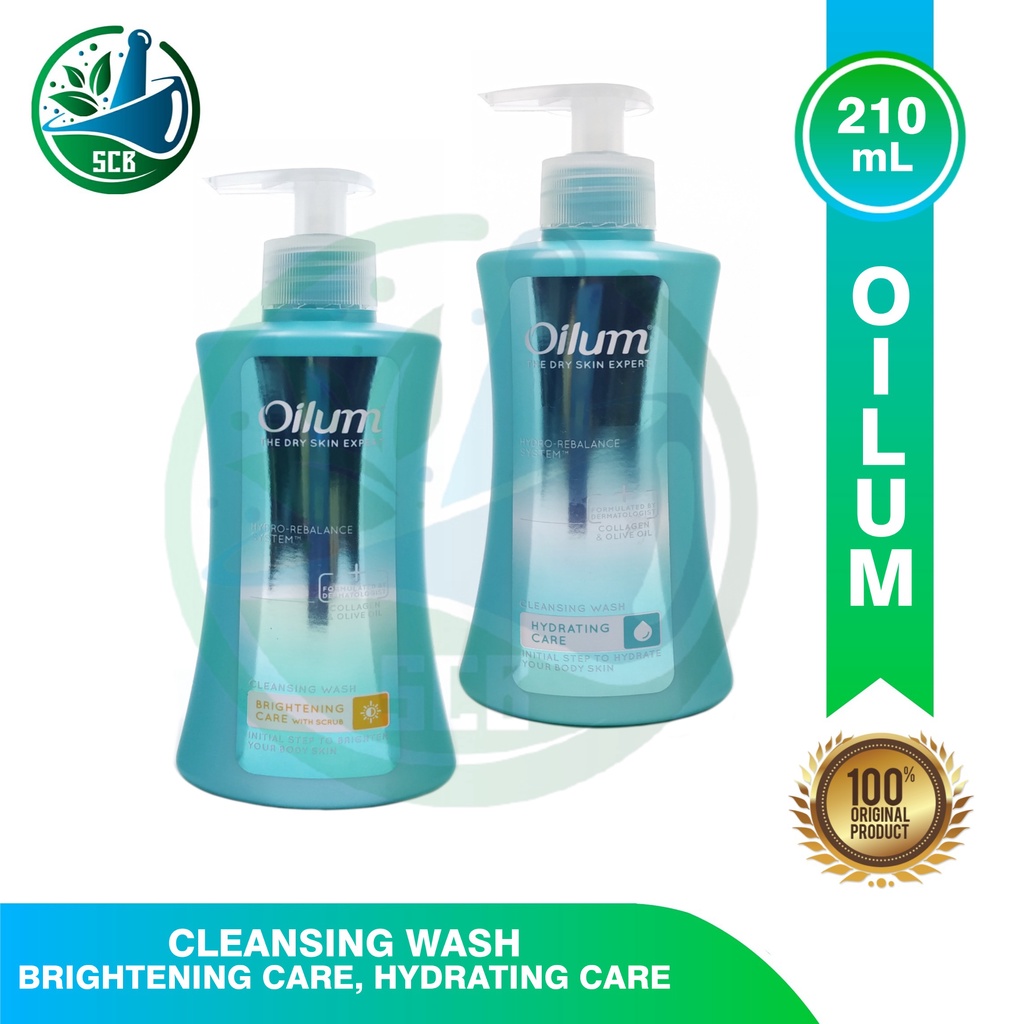 Oilum Cleansing Body Wash 210 mL All Varian (Sabun Cair Botol)