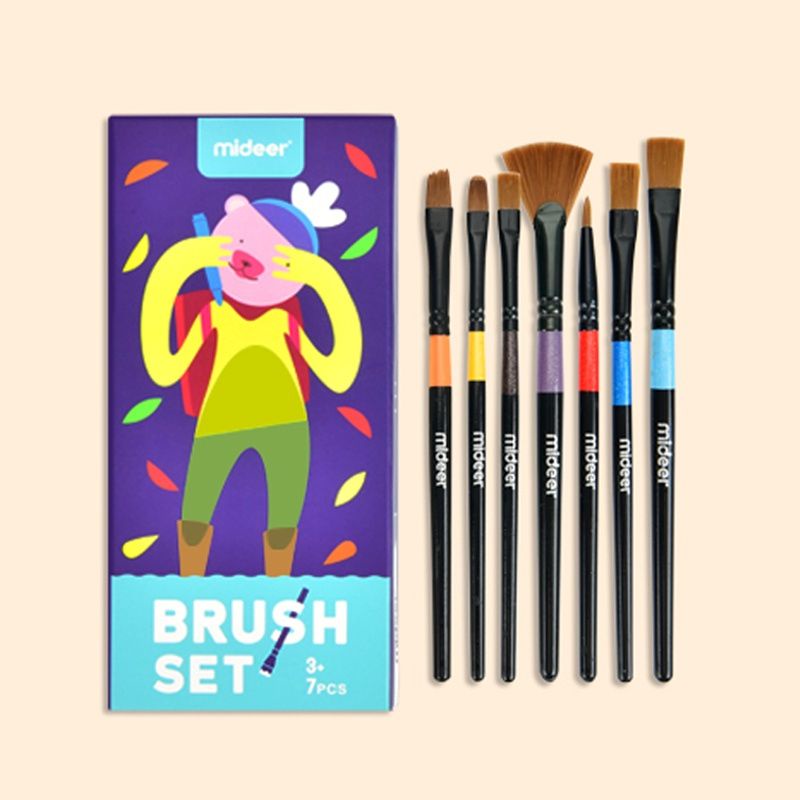 

mideer brush set paint untuk finger paint melukis gambar