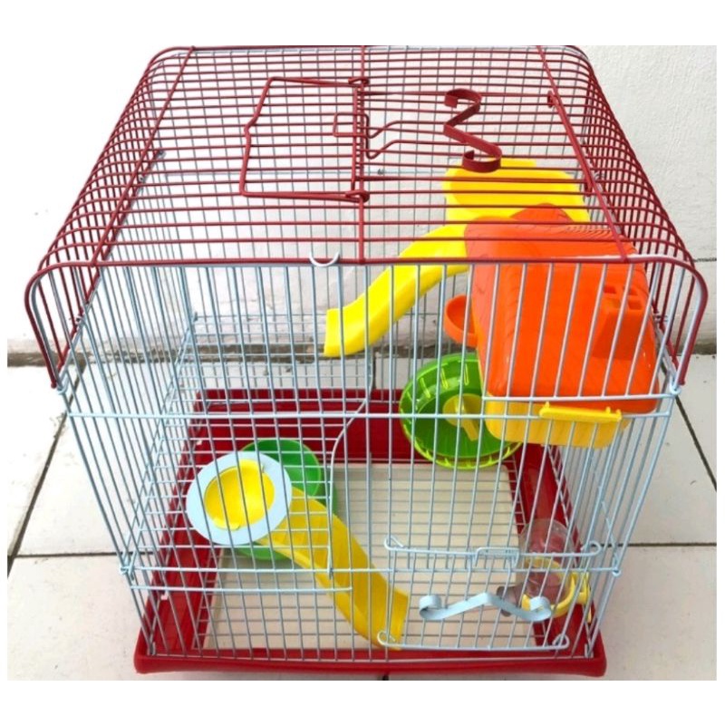 Kandang Hamster Octagon hm 128 BISA INSTAN