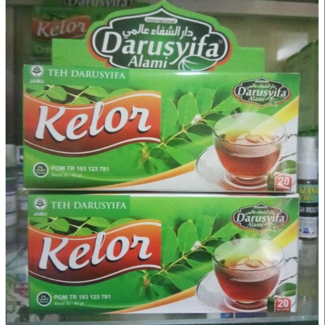 

Teh daun kelor darusyifa