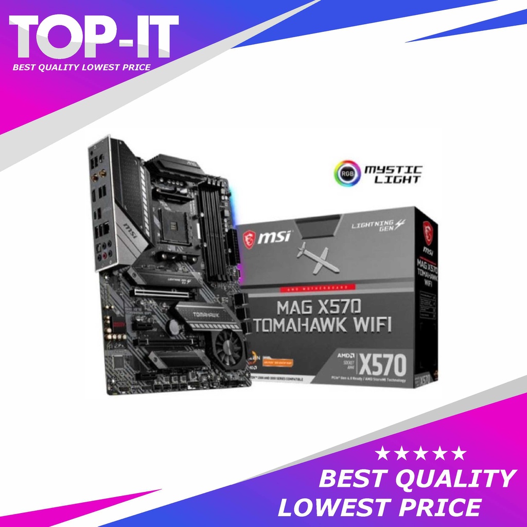 Motherboard MSI MAG X570 TOMAHAWK WIFI AM4