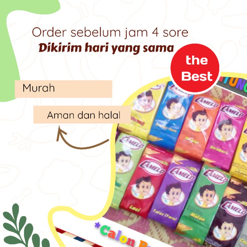 

Es Krim Camelo/Es Cream Grosir dan Eceran 240 Pcs