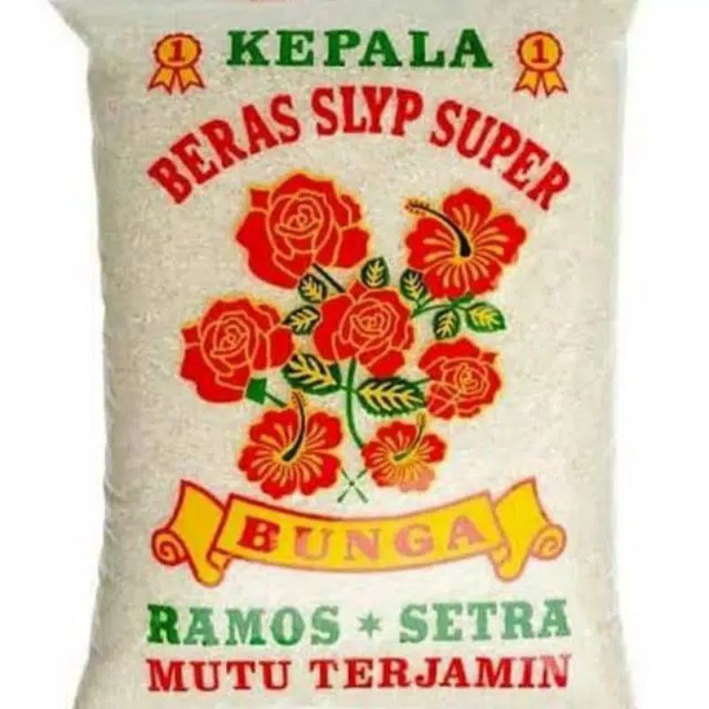 

BERAS BUNGA SETRA RAMOS SUPER 5 LITER**