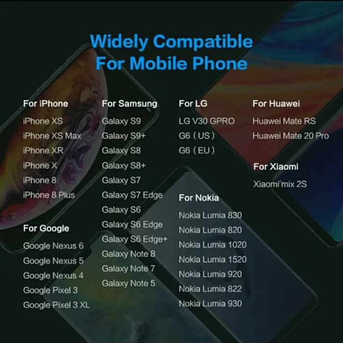 Floveme Qi Wireless Charger Led 5W ultra thin