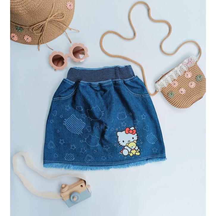 Rok rawis snow / rok anak motif hk mickey