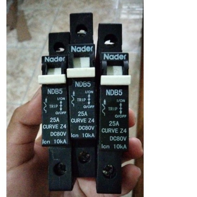 Mcb NADER DC 1p 80 volt