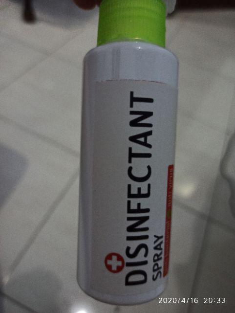 Disinfectant Spray / Desinfektan 60ml 100ml