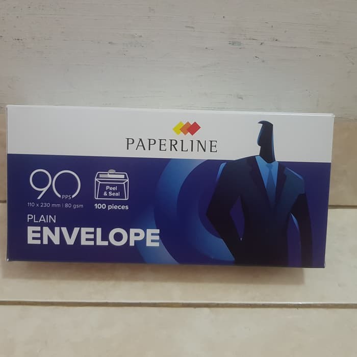 

Amplop Besar Buklet 90pps Putih 110x230mm 80gsm 100 lbr - Paperline