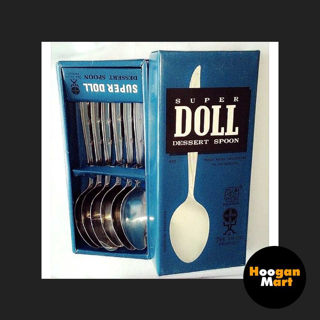 [Sendok] SUPER DOLL 403 ASLI (Sendok Makan Stainless Steel)