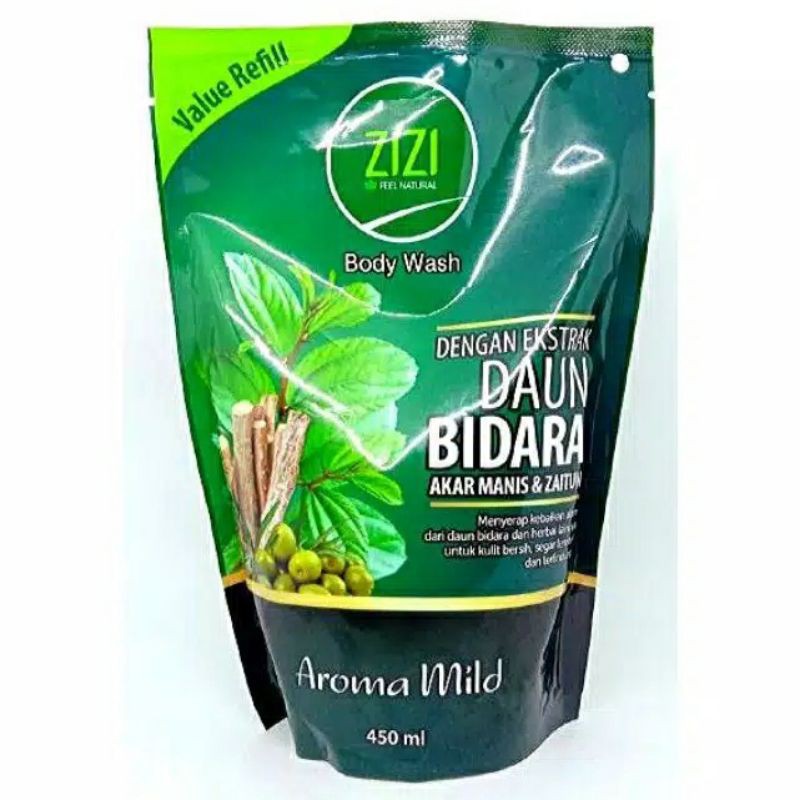 Zizi Bodywash Ekstrak Daun Bidara 450 ML
