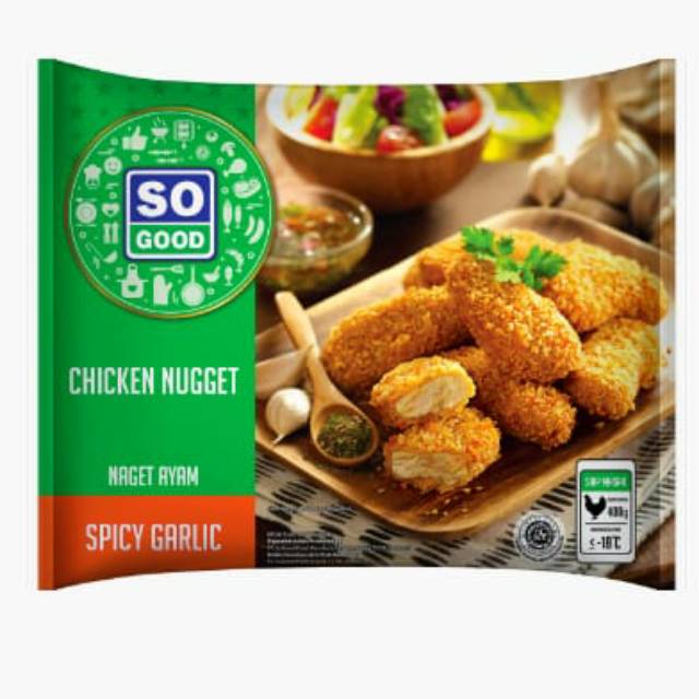 

Chicken nugget spicy garlic, 400 gr