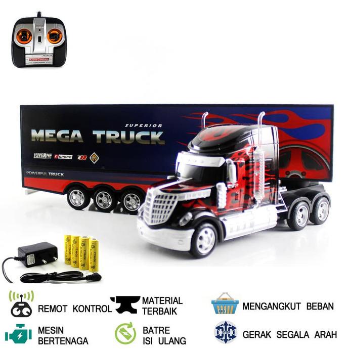 Mainan Mobil Remot Kontrol RC Mega Truk