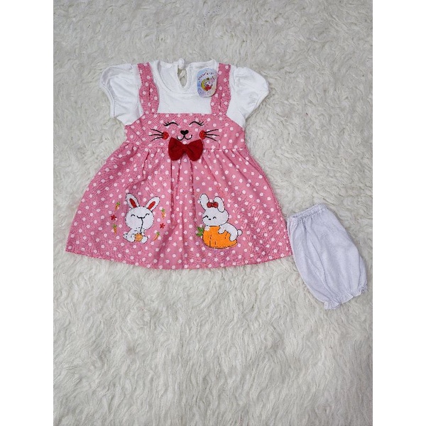 baju bayi perempuan dress babygirl hsn8