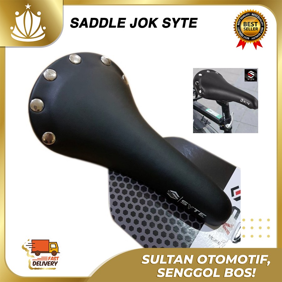 Sadel Jok Sepeda Fixie, MTB, Lipat Classic Vintage PAKU SYTE Universal