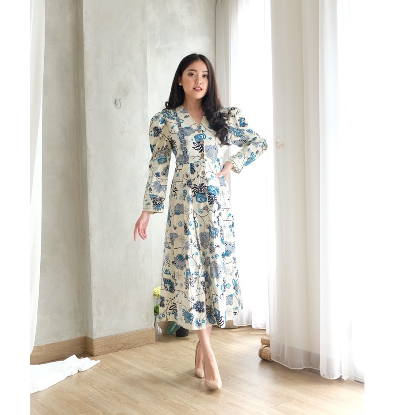Padma Batik Couple (Jenna - Amber - Brenda - Darcy - Gama - Hera - Intan - Mutia - Nadine )-Darcy Dress