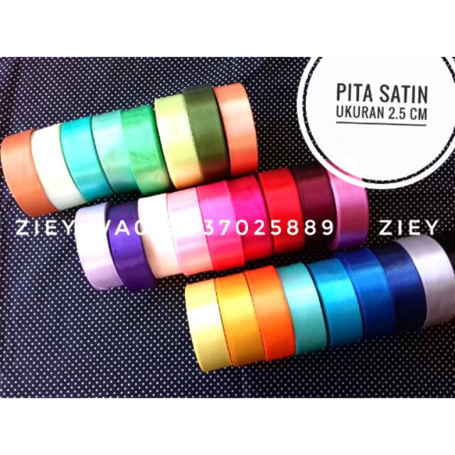 Pita Satin 2.5 cm