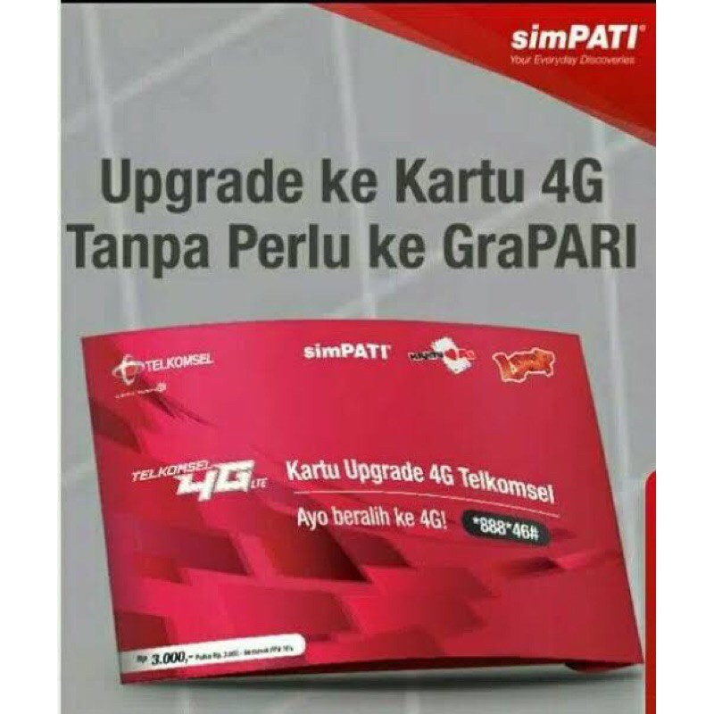 Kartu Upgrade 4G Telkomsel