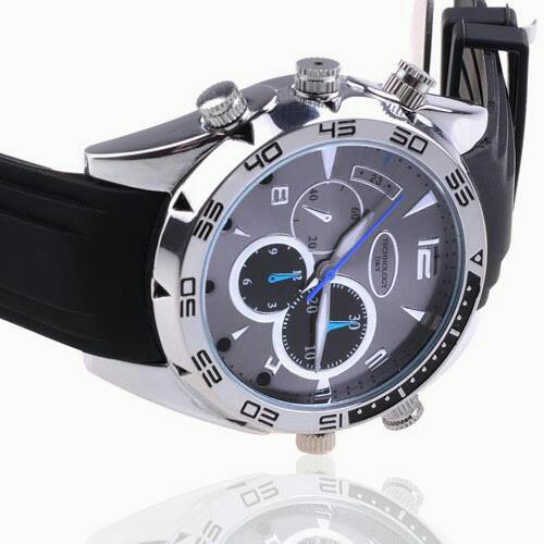 Spy Cam Camera Jam Tangan Watch Night Vision FULL HD 16GB (Infrared)