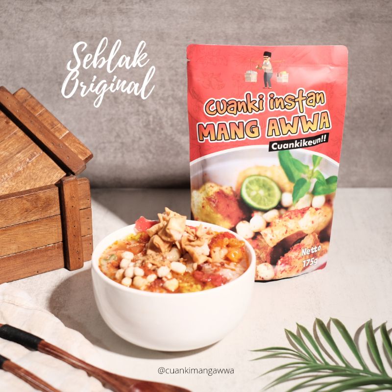 

Seblak Instan Mang Awwa Original Cemilan Khas Bandung Termurah