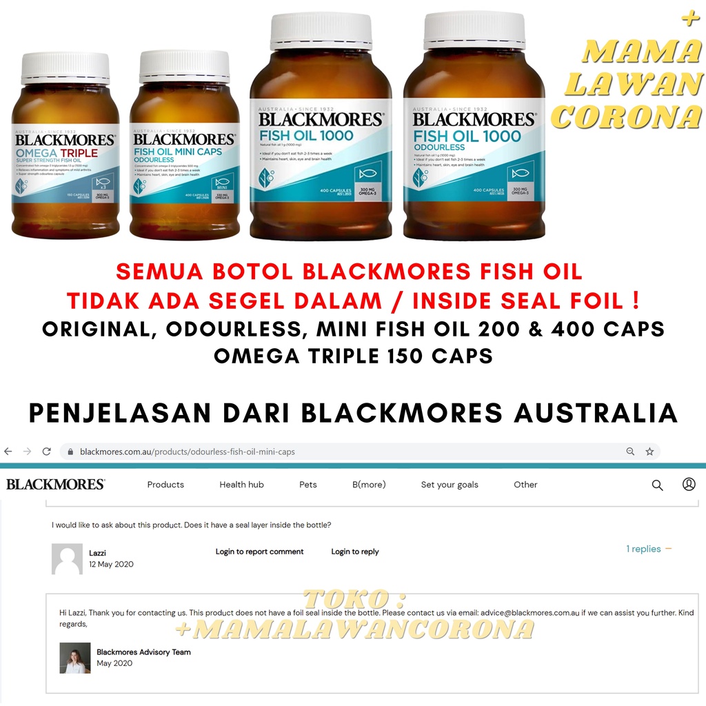 SWISSE Ultiboost Odourless High Strength Wild Fish Oil 1500mg 1500 mg 400 Capsules Omega 3 // AUSTRALIA Omega Triple 150 Omega Double Mini Caps Brain Health High DHA Minyak Ikan Australia Capsule Caps Wagner  1000mg 1000