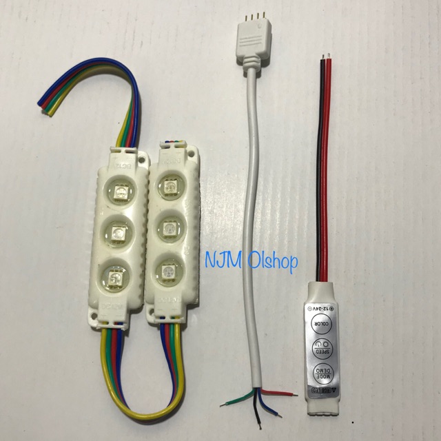 Lampu LED Kolong Dasboard RGB - Lampu LED Serbaguna