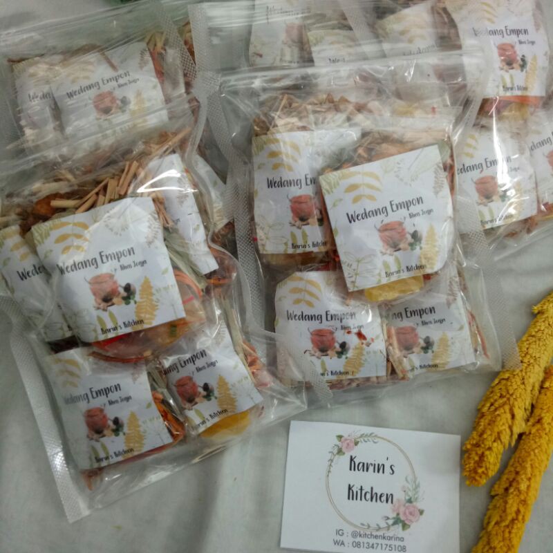 

Wedang uwuh empon empon