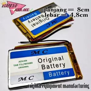 Battery Batre Batu Baterai Tab Advan T1L Tablet T1L 405080 - Kabel