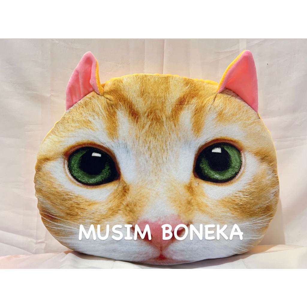 Bantal Kucing, Bantal Kepala Kucing, Cat Cushion