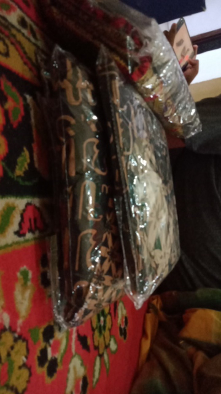 Bisa Pisah Batik Couple Keluarga Sania Ruffle Ori Ndoro Jowi Termurah Motif Aksara