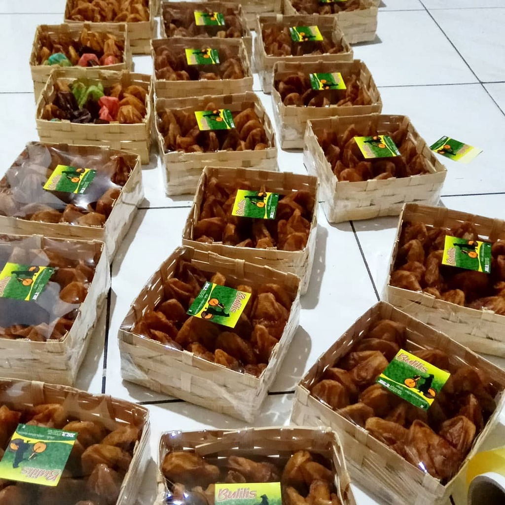 

Kue Burayot dadakan ori besek kecil BULiLiS (Burayot Amis Geulis)