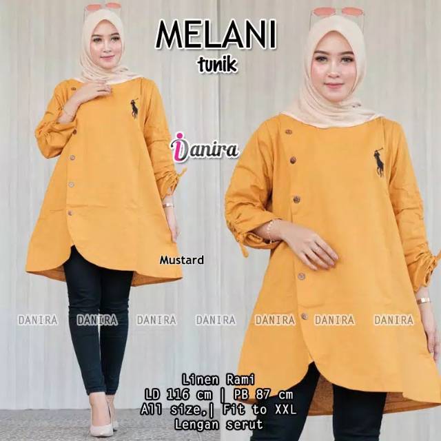 Melani Tunik Jumbo  Ld 116