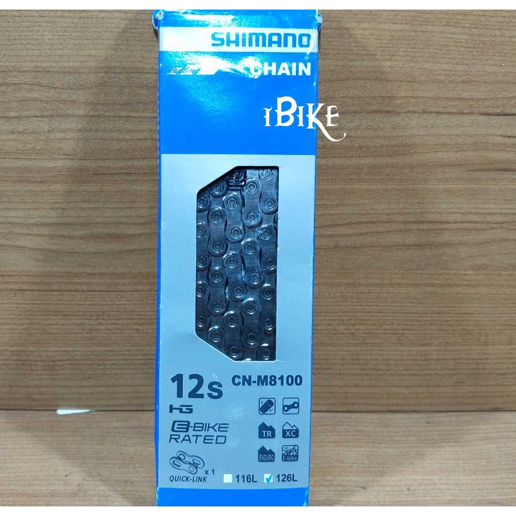 Rantai Chain Shimano M8100 12 Speed 126L