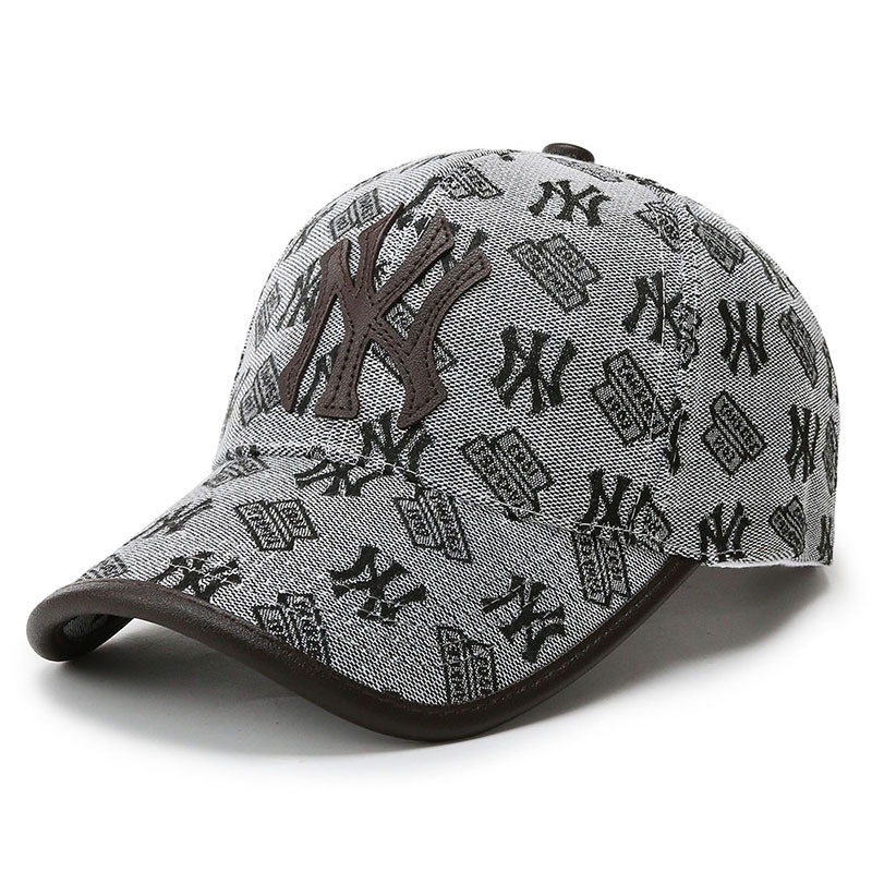 NEXTSTOPID-160 Topi Baseball Motif NY Model Terbaru