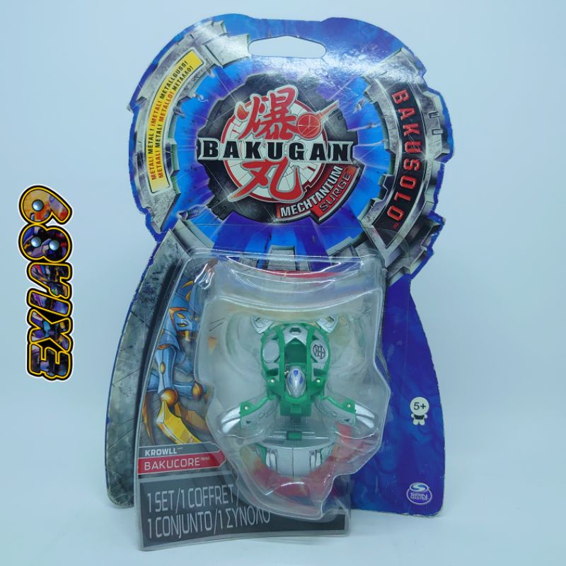 BAKUGAN MECHTANIUM SURGE BAKUSOLO - VENTUS KROWLL SPINMASTER