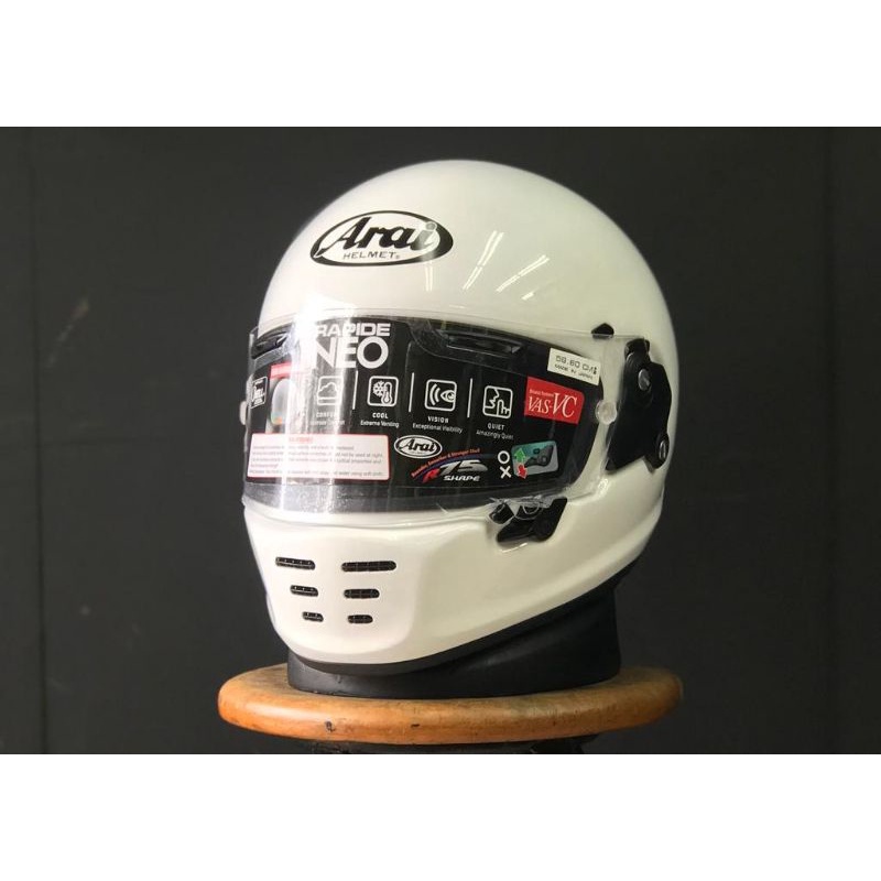 Helm Full Face Arai Rapid Neo Classic White SNI Japan