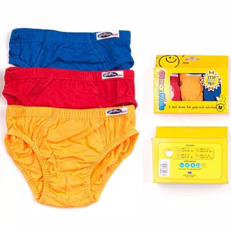 GTMAN CD Anak Laki GTMK-01 Sekotak 3Pcs