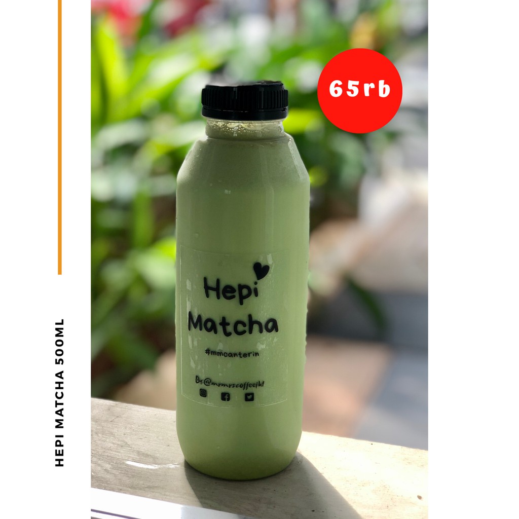 

Hepi Matcha 500ml
