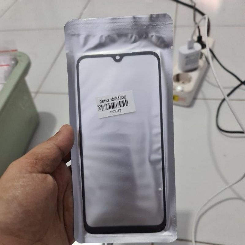 GLASS + OCA XIAOMI REDMI NOTE 8 / KACA LCD XIAOMI REDMI NOTE 8