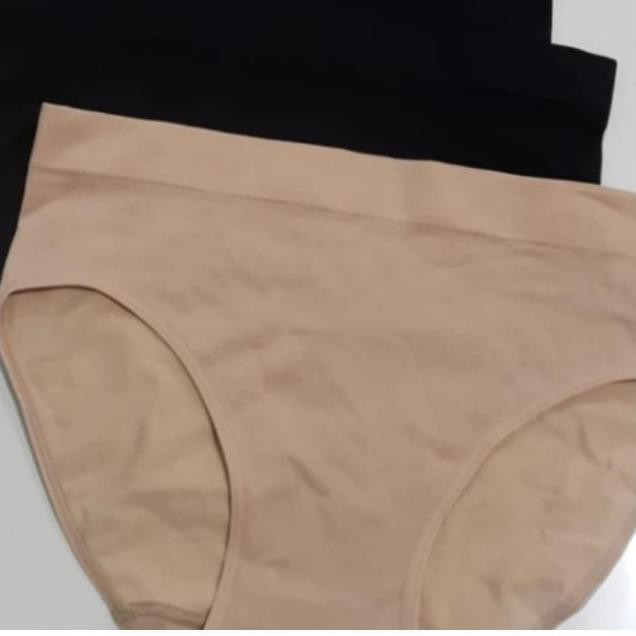 ✸ RH161 PANTY ULTRA SEAMLESS by UNIQLO Original Branded - L warna Gelap ➮