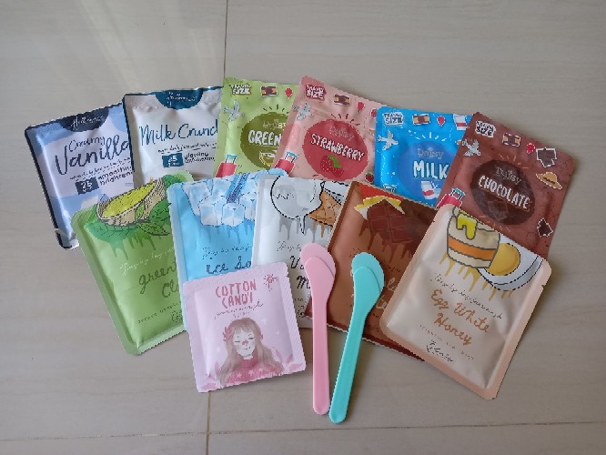 Spatula Plastik Tebal Pengaduk Masker | Spatula Cream Spatula Mini