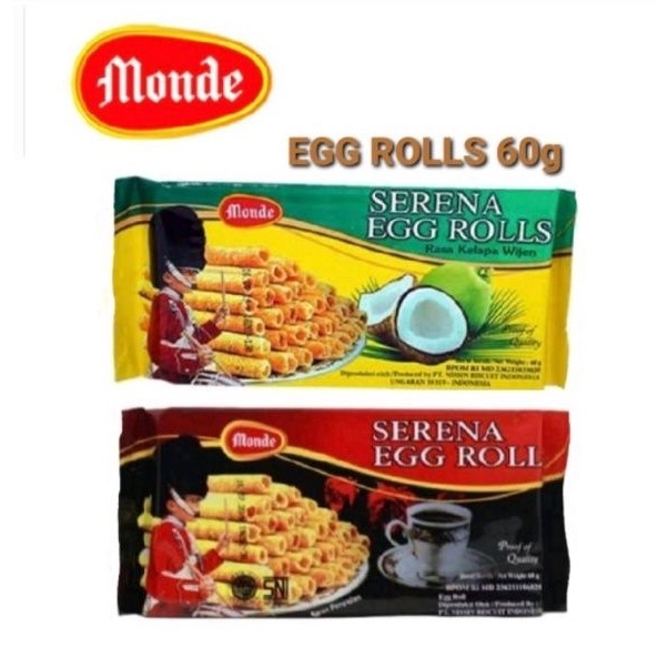 

Monde serena egg rolls 60gr - Original