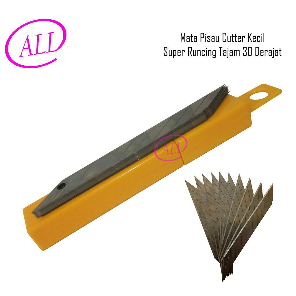 

Revil Mata Pisau Cutter Kecil Super Runcing Tajam 30 Derajat A-100