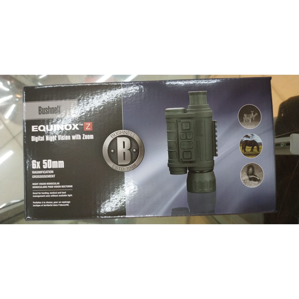 Teropong Bushnell 6x50 Equinox Z Digital Night Vision Monocular
