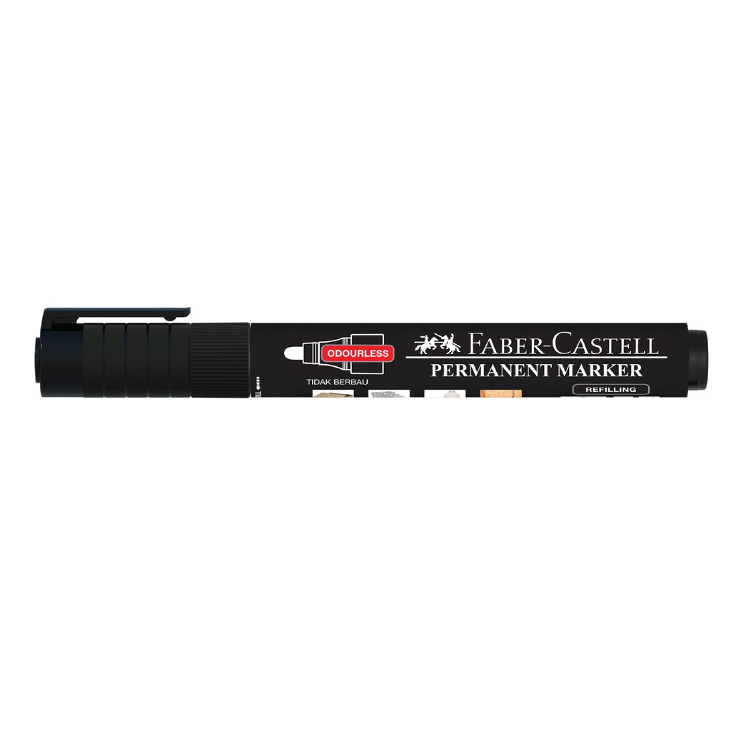 Faber-Castell Eco Permanent Marker Black Ink