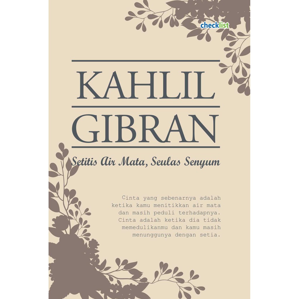 Kahlil Gibran Quotes Cinta Indonesia